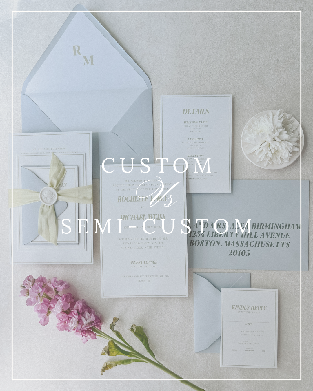 Luxury Texas Wedding Invitation Suite